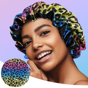 Ladies Hair Protection Sleep Cap with Mesh Inner Lining Soft Comfortable Sleep Headband Fashionable Daily Use And Travel Accesso