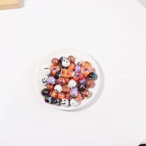 Halloween Pumpkin Evil Smile Spacer Beads Halloween Themed Beads for DIY Jewelry MakingNecklace Bracelet Earring Supplies
