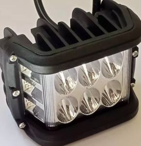 PAKET LAMPU 2IN1 #Lampu Depan jumbo LED 6 Mata jumbo plus breket plat nomor yamaha RX-King + LAMPU STOP 3 IN 1 set sama breket MERAH/ BIRU