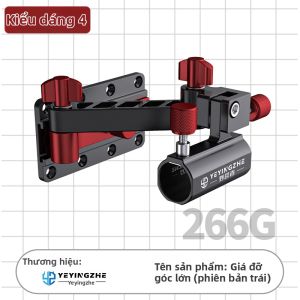 YEYINGZHE | Hộp Hỗ Trợ Đựng Câu Cá Đa Năng Có Thể Quay Với 2 Thanh
