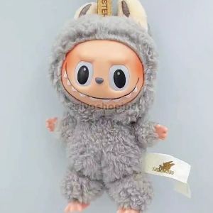 TAIYO Boneka Labubu Macaron Vinyl Bulu Blind Box Premium The Monsters Doll Keychain Gantungan Kunci
