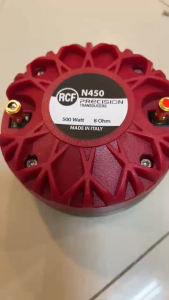 SPEAKER RCF N450 Precision Transducer Driver 500 Watt 8 Ohm TWEETER RFC N450 MK ll 100% ORIGINAL PRODUCT