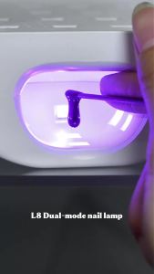 foreverlily | 2 IN 1 Nail Dryer UV Light for Nail 78 LEDs Single Toe Finger Full Hand Nail Curing Dual Port Nail Lamp Auto Sensor Nail Art