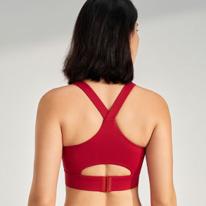 Sports and fitness bra yoga running shockproof non-steel ring underwear quick-drying breathable tight elastic  undershirt female