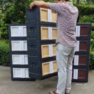 LEMARI BARU AKAKO MICRO STORAGE BOX LEMARI PAKAIAN PLASTIK AKAKO LEMARI PINTU LEMARI MINIMALIS