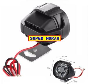 Led Sorot 12 Volt 6 Mata Motor Mobil Lampu Tembak Spion 6mata 12v Sinar Fokus Terang Putih