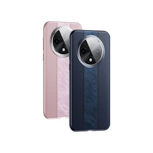 LUXUAN | Protective Case for OPPO A3 Pro Curved Screen Anti-Shock Full Lens Cover Thin Leather Back