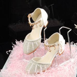 TAOCHAOER | Princess Style Soft Sole Pop Star Shoes Leather 4-5yrs Girls