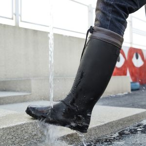 Giày Đi Mưa Nam Ủng Đi Mưa Ống Cao Giày Chống Nước Chống Trượt Nhẹ Tiện Lợi Giày Câu Cá Cao Su Ủng Đi Nước Giày Bọc Ống Dài Nữ Giày Cao Su Thời Trang
