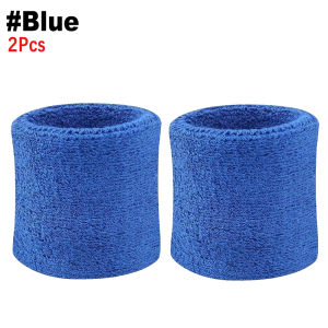 2Pcs Wrist Sweatbands Sports Wristbands for Football Basketball Running Athletic Sports