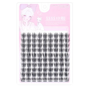Large Capacity Cat Dog False Eyelashes Thick Natural Looking Segmented Easy to Use for Beginners Cartoon Wild Heart Shaped