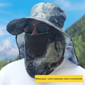 JIFANPAUL | UV Protection Neck Cover Summer Outdoor Sun Hat