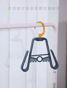 Multi-functional Shoe Hanger Household Plastic Shoes Drying Rack Hanger Hook