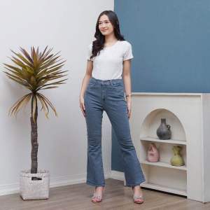 PROMO TERMURAH celana cutbray jeans wanita jeans skinny HW jeans berpinggang tinggi fashion