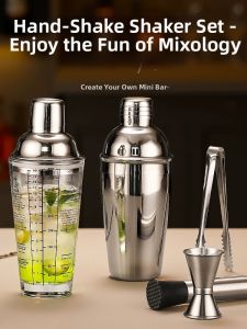 XIANGYOUYOU | Cocktail Mixing Set Shaker Cup Glass