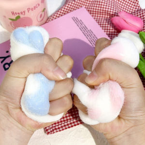 Squishy Cat Paw Squishy Fidget Toy Cute Plush Cat Paw Slow Rebound Pinch Deion Toy