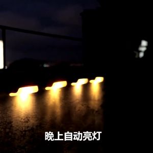 Solar LED Deck Light Outdoor Waterproof Solar Lamp Street Light LED Fence Lamp Solar Wall Light Balcony Garden Lampu太阳能灯