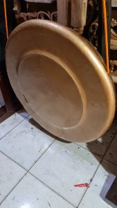 gong cina gong berry bahan besi galpanis dim 80 cm