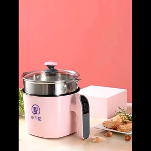 SG Stock 1.8L Mini Rice Cooker Multifunctional Electric Cooker Pot With Steamer Non Stick Pan