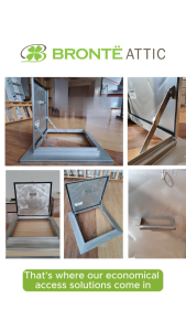 SAC Stainless Steel Roof Hatch (600x600mm)