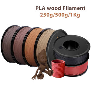 1.75mm Sandal wood 3D Printer PLA Cherry Wood Filament Teak wood 250g 500g 1Kg 3D Printing Materials Walnut PLA Cherry Red wood