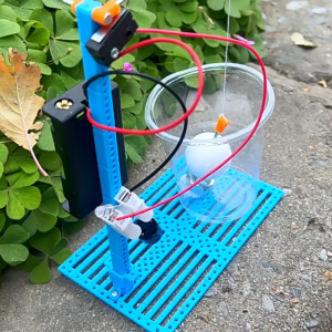 สิ่งประดิษฐ์ สัญญาณเตือนระดับน้ำ มีเสียงและไฟแจ้งเตือน ของเล่นเพื่อการศึกษา พร้อมส่งจากไทย