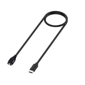 Type C USB Charging Cable For Garmin VenuX1 Quatix8 Charger Forerunner 970 165 255 Instinct3 3S 3X 2 Garmin Active6 Lily2 Active