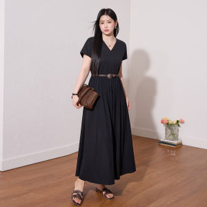 Large Size Figure Slimming Elegant Dress