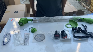 Lawn mower accessories stainless steel blades high performance motor and training wheels