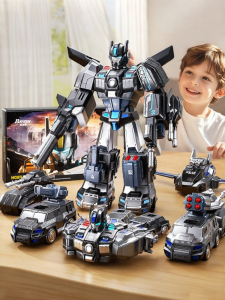 WANWEIMAN | Đồ Chơi Robot Xe Công Trình Thông Minh Có Thể Biến Hình