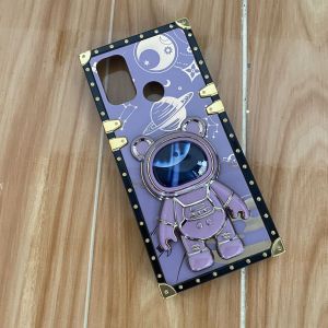 Casing Realme Motif Astronot 3D Lucu dan Mewah C53 C51 C51S C55 C61 C63 NOTE 50 60 4G 5G