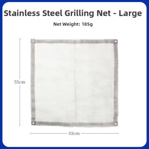 PATGEAR | Portable Stainless Steel Campfire Grill
