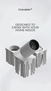 Chandelle™ Lego Luxe Modular Recessed Downlight 5W | LED Tunable | Architectural Lighting