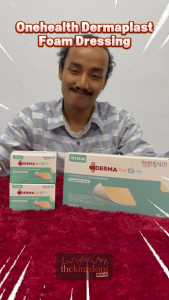 Onehealth Dermaplast SS Foam Dressing Non Adhesive Tape Dermafix Ultrafix Hypafix Medical Plaster Plester Luka P3K Lem Perekat