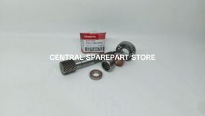 (HEMAT) 4 JENIS PAKET AS PULLY CVT GENIO KOJ + BEARING CVT KUNINGAN + BEARING PULLY BELAKANG + BEARING LAHAR 6204 / BEAT DELUXE / NEW / LED / STREET / SCOOPY 2022-2023 / SHAFT DRIVE / BANTALAN BOLA BELAKANG / BERING PULLI / AS PULI / AS PULLEY / 1 SET BEA