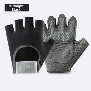 Anti-slip Shock-absorbing Wear-resistant Breathable Anti-blister Half-finger Sports Gloves