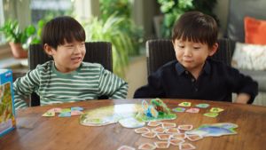 GM Kids (3 - 8 ขวบ) เกมจับคู่ บอร์ดเกมเด็ก ความจำ Peter Rabbit Rabbit Race Orchard Toys OR0244