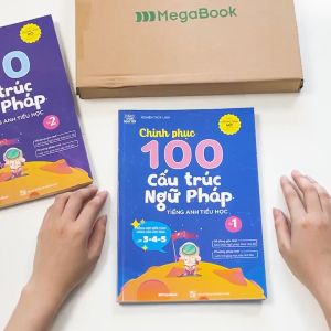 Sách Combo Chinh phục 100 cấu trúc Ngữ pháp tiếng Anh Tiểu học – Tập 1 & 2