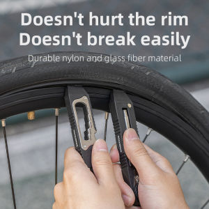 ROCKBROS lốp Pry tái sử dụng đa chức năng lốp mở đa lô Đầu Ratchet Công cụ đa kích thước lục giác cờ lê Nylon Pry sửa chữa lốp công cụ