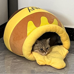 ถุงนอนแบบเต็มตัวสำหรับสุนัขและแมว ฤดูหนาว อบอุ่น ความปลอดภัย ปิดครึ่งหน้า ใช้ได้ตลอดทั้งปี สำหรับสุนัขและแมว ของเล่นและอุปกรณ์สัตว์เลี้ยง