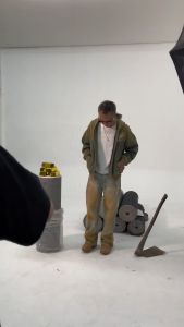 BC baggy x Bhisma - Muddy golden washed - Celana Jeans