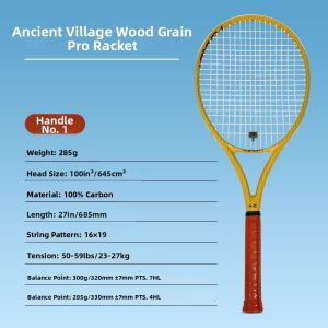 KOMURA | 37 Sweet Spot Professional Training Tennis Racket