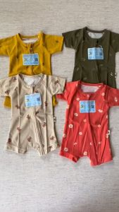 BONBINZOO AARDE Series - Romper Resleting Anak Bayi 0-1 Tahun