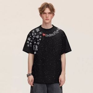SUOSHE | Plus Size Glittery Casual T-Shirt