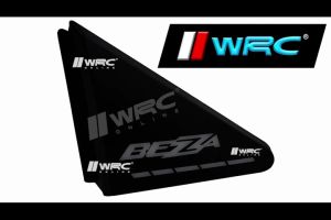 DTK Perodua Bezza 2016 - 2025 Dynamic Front Side Mirror Triangle Cover With Signal Running