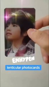 Enhypen Sunoo Jungwon Sunghoon Heeseung Jake Jay and Ni-Ki Lenticular Lenti Motion Photocards