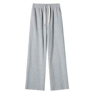 JIANGLU | Quần ống rộng cạp cao cho nữ Quần dài đến sàn dáng rộng dáng suông dáng rộng quần thể thao mùa xuân thu