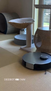 Robot hút bụi lau nhà Ecovacs Deebot X1 Omn/ T10 omni/ X1s Pro tự giặt khăn lau tự đổ rác