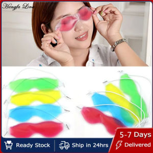 Hengfa Lina 1pc Gel Eye Mask Reusable Cold Cooling Soothing Relief Tired Eye Headache Fatigue Relaxing Pad Remove Dark Circles Eye Ice Bag