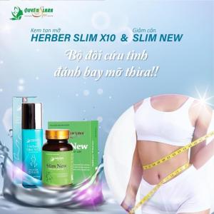 Kem Tan Mỡ Thảo Dược HERBER SLIM X10 Quyên Lara 100ml Giảm Mỡ Thừa Mờ Vết Rạng Thon Gọn Bắp Tay - HÀNG CHÍNH HÃNG